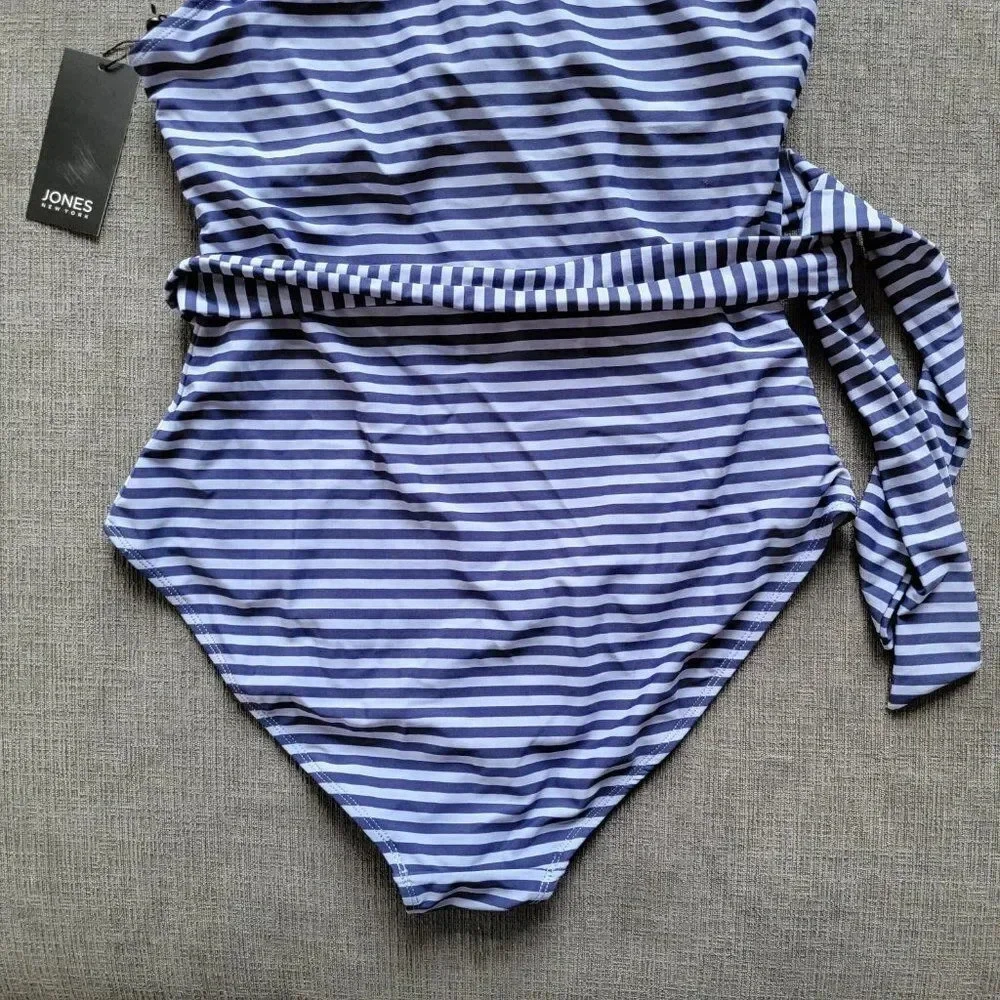JONES NEW YORK Women ​One-Shoulder One-Piece Swimsuit Size XL